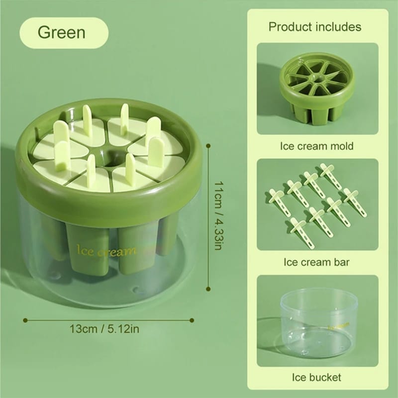 Moldes De Paletas Para 8 Piezas